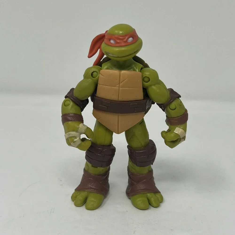 Teenage Mutant Ninja Turtles 2 Michelangelo Action Figure 4.5 5.5 Inch TMNT Toy